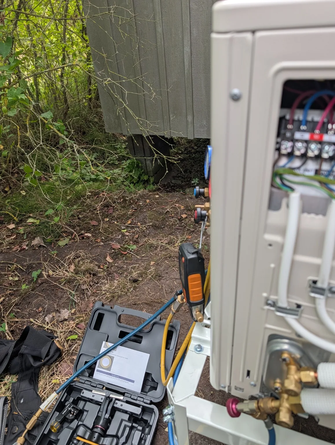 Driftsättning av Mitsubishi Electric luftvärmepump utförd av ELiQON i Borgholm på Öland